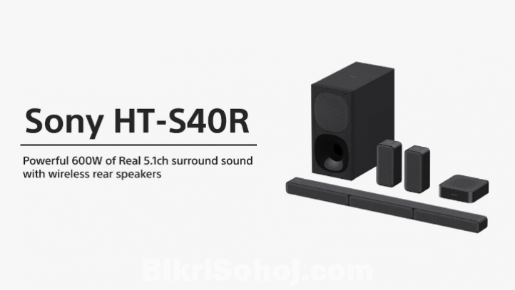 SONY HT-S40R WIRELESS REAR SPEAKERS 5.1